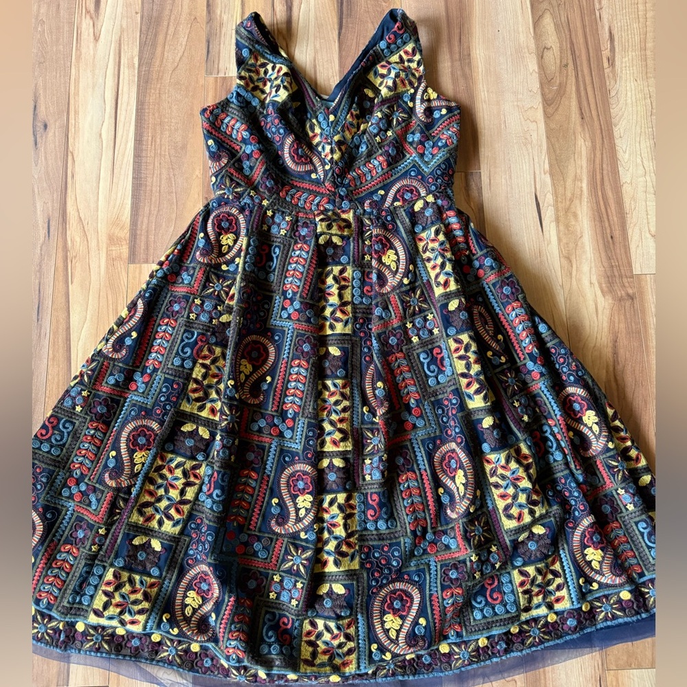Eva Franco -Charlotte Dress in Florika Paisley